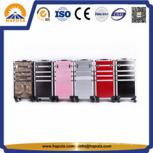 Colorful Large Aluminium Trolley Case/ Salon Case